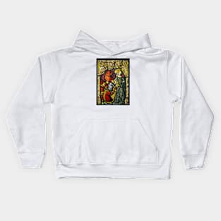 Heraldic Panel c. 1490 Kids Hoodie